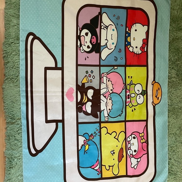 Sanrio bedroom items hello kitty my melody pompompurin cinnamoroll kuromi - Picture 1 of 6